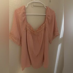 Bought from SHEIN. Size 18 Pink top